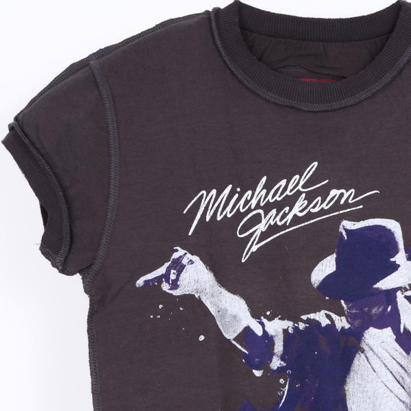 MICHAEL JACKSON マイケルジャクソン (生誕65周年記念 ) - KING OF POP PORTRAIT / Amplified（  ブランド ） / Tシャツ / レディース 【公式 / オフィシャル】 – Amplified Japan