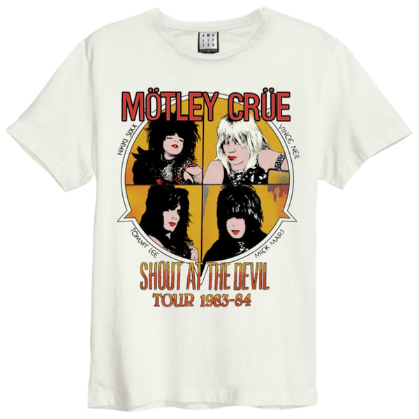 MOTLEY CRUE モトリークルー (2023年11月来日決定 ) - SHOUT AT THE DEVIL / Amplified（ ブランド  ） / Tシャツ / メンズ