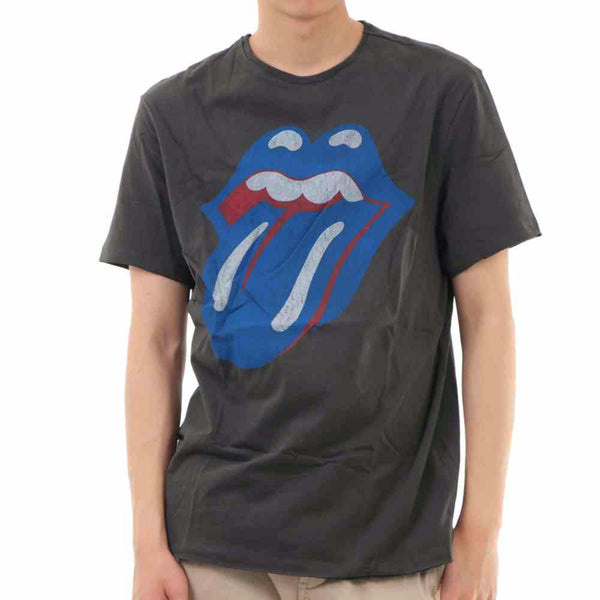 (アンプリファイド) Amplified オフィシャル商品 レディース ローリング・ストーンズ Tシャツ Blue & Lonesome クロッ 03309cada98917354e81c44f201dbb