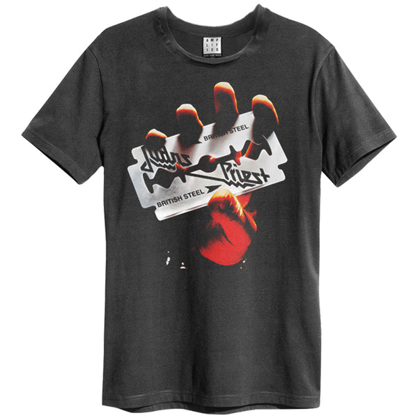 JUDAS PRIEST ジューダスプリースト - BRITISH STEEL / Amplified（ ブランド ） / Tシャツ / メンズ  【公式 / オフィシャル】 – Amplified Japan