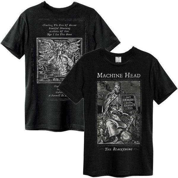 MACHINE HEAD マシーンヘッド - THE BLACKENING / バックプリントあり / Amplified（ ブランド ） /  Tシャツ / メンズ