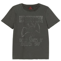 LED ZEPPELIN レッドツェッペリン (来日 55周年 ) - US 77 Tour / Mini Amps / Amplified（ ブランド ） / Tシャツ / キッズ