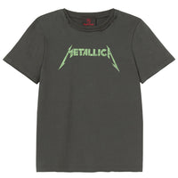 METALLICA メタリカ (結成 45周年 ) - Logo / Amplified（ ブランド ） / レア / Tシャツ / キッズ