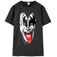 KISS キッス - 【世界限定500着 Foil Print特別仕様】Gene Simmons / Amplified（ ブランド ） / ヴィンテージ / Tシャツ / メンズ