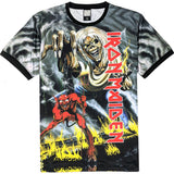 IRON MAIDEN アイアンメイデン (来日 45周年 ) - NUMBER OF THE BEAST / バックプリントあり / Amplified（ ブランド ） / Tシャツ / メンズ
