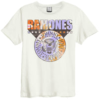RAMONES ラモーンズ (デビュー 50周年 ) - TIE DYE SHIELD / Amplified（ ブランド ） / Tシャツ / メンズ