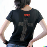 JUSTIN BIEBER ジャスティンビーバー - WORLD TOUR 2017 / レアモデル / Amplified（ ブランド ） / バックプリントあり / Tシャツ / レディース