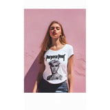 JUSTIN BIEBER ジャスティンビーバー - SHIRTLESS / Amplified（ ブランド ） / レア / Tシャツ / レディース