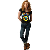 GUNS N ROSES ガンズアンドローゼズ (デビュー 40周年 ) - SKELETON / Amplified（ ブランド ） / Tシャツ / レディース