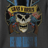 GUNS N ROSES ガンズアンドローゼズ (デビュー 40周年 ) - USE YOUR ILLUSION / Amplified（ ブランド ） / Tシャツ / レディース