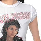 MICHAEL JACKSON マイケルジャクソン - BAD DIAMANTE / Amplified（ ブランド ） / ヴィンテージ / Tシャツ / レディース