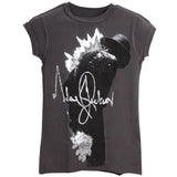 MICHAEL JACKSON マイケルジャクソン - FLARE DIAMANTE / Amplified（ ブランド ） / ヴィンテージ / Tシャツ / レディース
