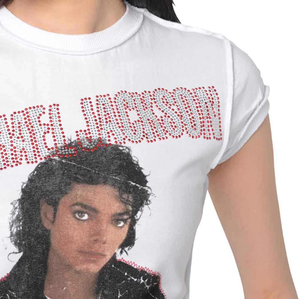 MICHAEL JACKSON マイケルジャクソン (生誕65周年記念 ) - BAD DIAMANTE / Amplified（ ブランド ） / Tシャツ / レディース