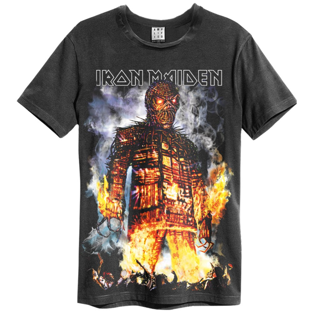 IRON MAIDEN アイアンメイデン - THE WICKER MAN / Amplified（ ブランド ） / Tシャツ / メンズ