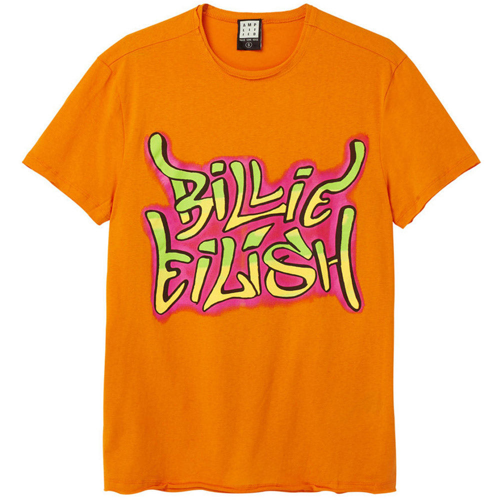 BILLIE EILISH ビリーアイリッシュ - GRAFITTI TAG / Amplified（ ブランド ） / KALEIDOSCOPE  COLLECTION / Tシャツ / メンズ