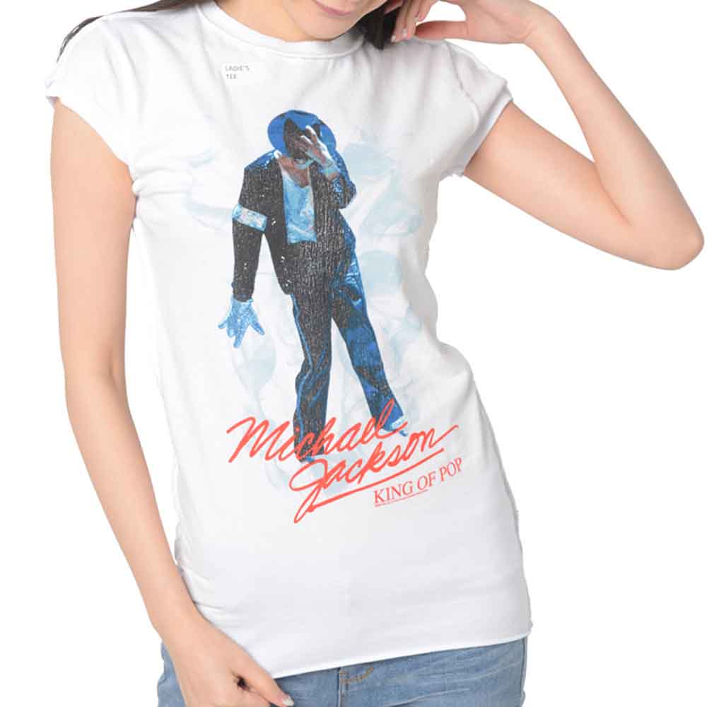 MICHAEL JACKSON マイケルジャクソン (生誕65周年記念 ) - KING OF POP SMOKE / Amplified（ ブランド ） / Tシャツ / レディース
